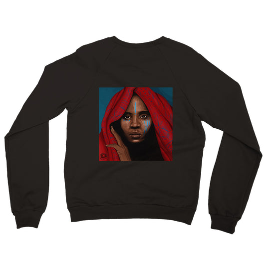 Jah9 Digital Art sweatshirt from Leonora, print it on a fine sweatshirt in good quality! Reggae and Dancehall Art prints!